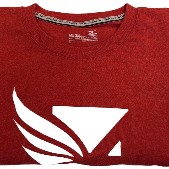 Men's MIZUNO CORE T-Shirt Atlanta Track Club - Red / White Graphic - Very Nice! - Picture 14 of 14